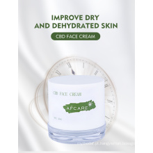 Cbd Creme facial profissional para cuidados da pele soro hidratante de ácido hialurônico para a pele